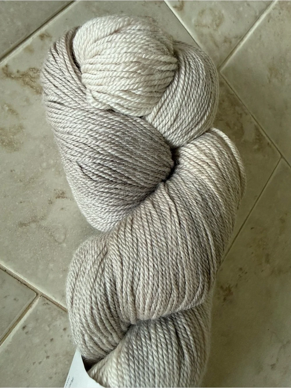 Lorna's Laces Hand-Dyed Yarn - Buckingham Fountain (Cream/Taupe)